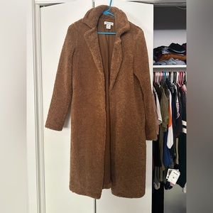 Rachel Zoe teddy trench coat